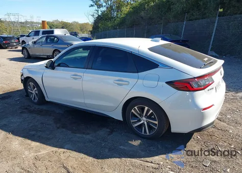 2024 Honda Civic Lx из США, поврежденный, VIN 19XFL2H52RE035351